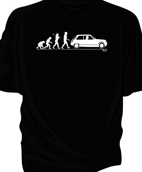 

2020 brand tshirt homme tees men harajuku evolution of man' classic car r5 t-shirt printed tee shirts