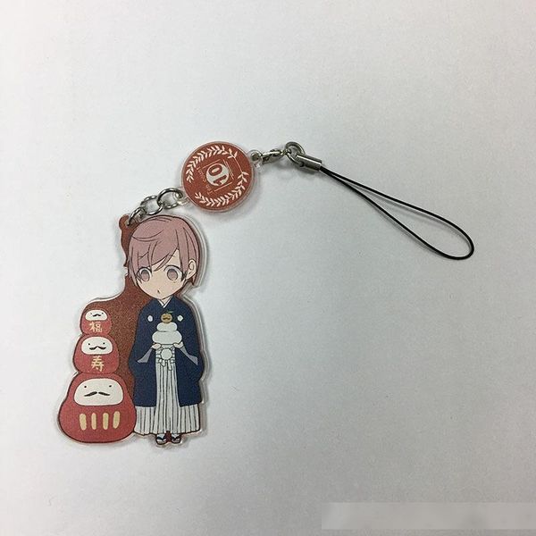 

acrylic mobile phone pendant acrylic key chain bag hanging small jewelry