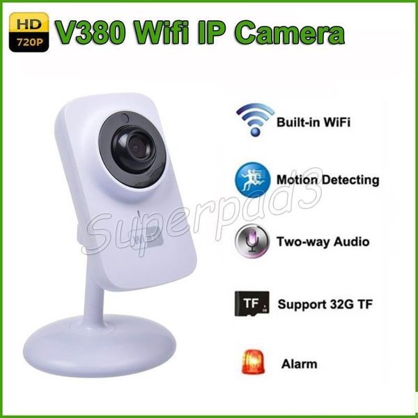 

hd 720p v380 ip camera wifi smart home wireless surveillance camera security camera rotatable cctv ios pc