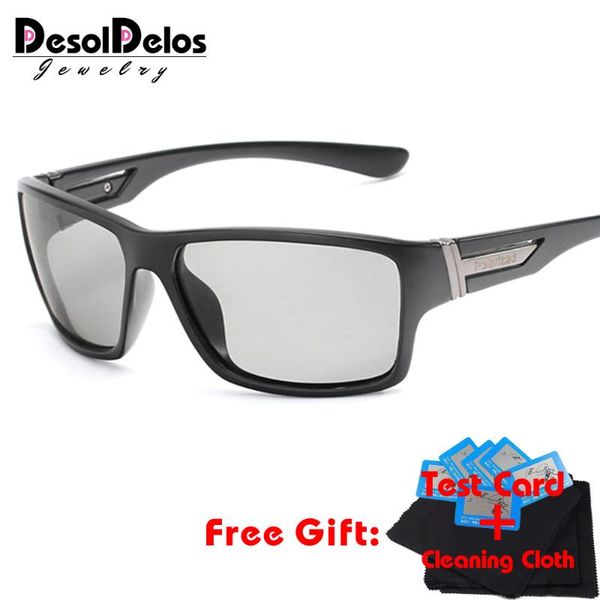 

men's pchromic polarized sunglasses anti-uv driving eyewear for men women drivers uv400 sun glasses male eyeglasses b1821, White;black