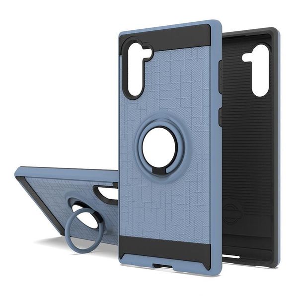 

for samsung s20 s20 plus s20 ultra pc tpu hybrid defender brushed metal cell phone case with ring kickstand cover low price