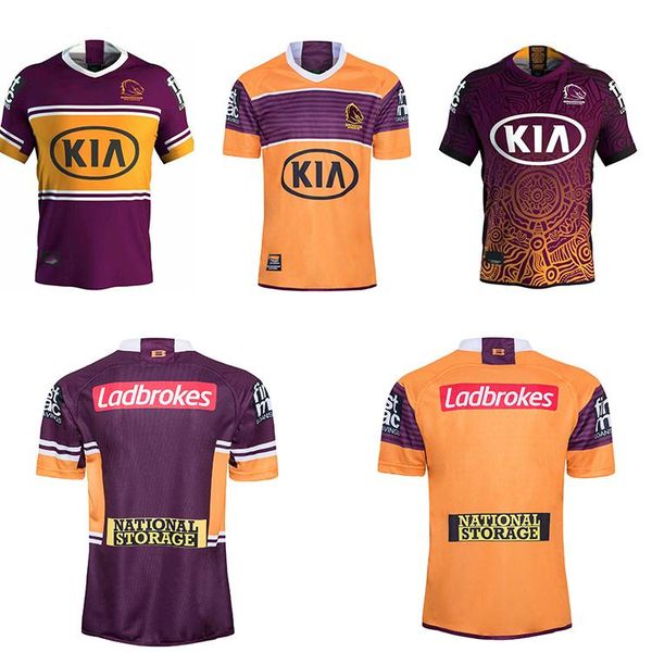 

new 2019 2020 2021 brisbane broncos horse souvenir edition rugby jerseys mens rugby league jersey 19 20 21 shirts sizs:s-5xl, Black;gray