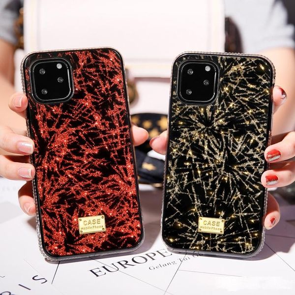 

bling glitter diamond bumper soft tpu case for iphone 12 11 pro xr xs max x 8 7 6 se 2020 samsung s10 s20 plus note 10 10 20 note20 ultra