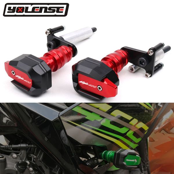 

motorcycle falling protection frame slider fairing guard crash protector for ninja400 ninja 400 z400 z 400 2020 2020