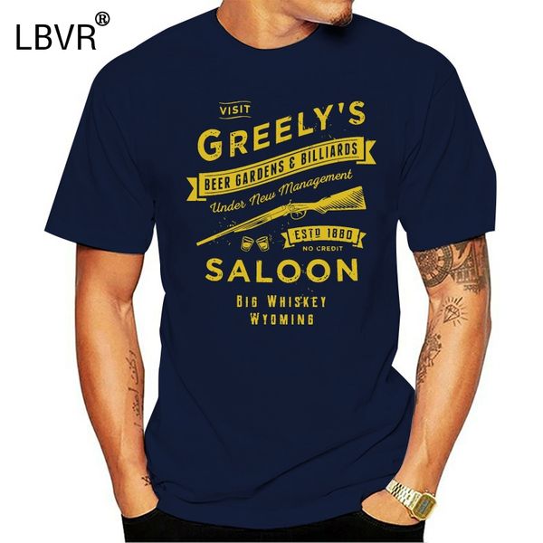 

men tshirt greely_s saloon film western clint retro unforgiven wild west cool printed t-shirt tees top