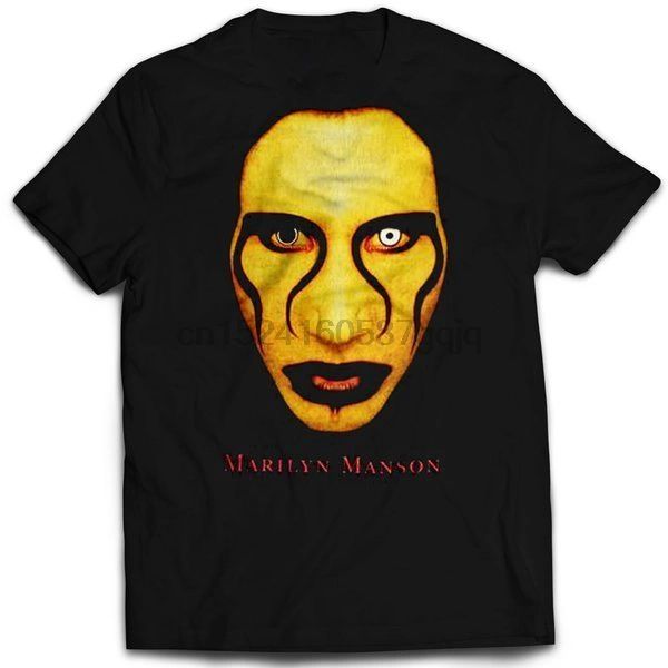 

men t shirt vintage style marilyn manson t-shirt women tshirt