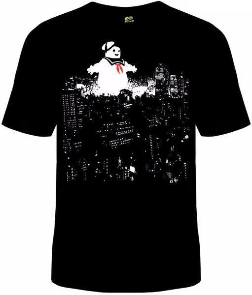 

stay puft ghostbusters t-shirt funny city halloween sizes new t shirt summer cool funny t-shirt tee