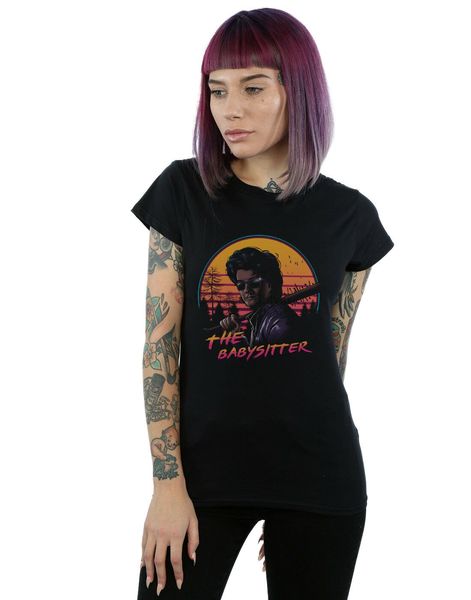 

vincent trinidad womens the babysitter t-shirt