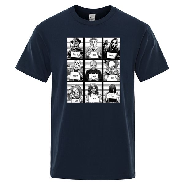 

men's t-shirts jason voorhees freitag der 13th maske male ajax breathable t shirts freddy horror kult tshirt man tees