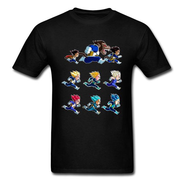 

new arrival evolution of prince 2018 men's funny t-shirt gorilla crazy anime cartoon print no fade birthday gift t shirt