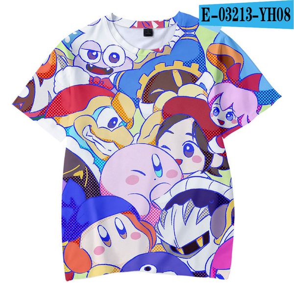 

popular kirby kirby boys girls 3d 3d print shirts oversized horror hippie men clothing
