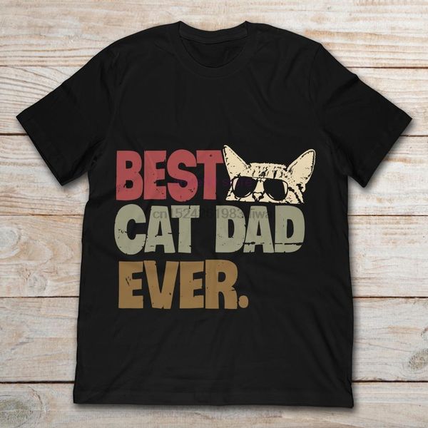 

2019 марк best cat папа когда-нибудь мужчины футболка