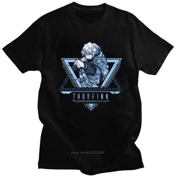 

japan vinland saga thorfinn t shirt men cotton japanese anime manga otaku viking t-shirt o-neck short sleeved tee harajuku