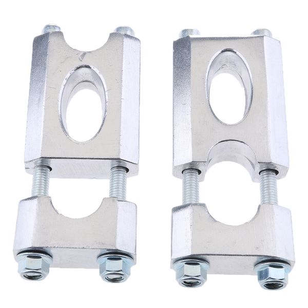 

handlebar bar mount clamps risers 7/8'' for honda xr50 xr crf50 110cc 125cc