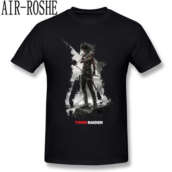 

tomb raider t shirt tomb raider survivor is born t-shirt classic oversize tee shirt 100 cotton graphic short sleeves mens tshirt