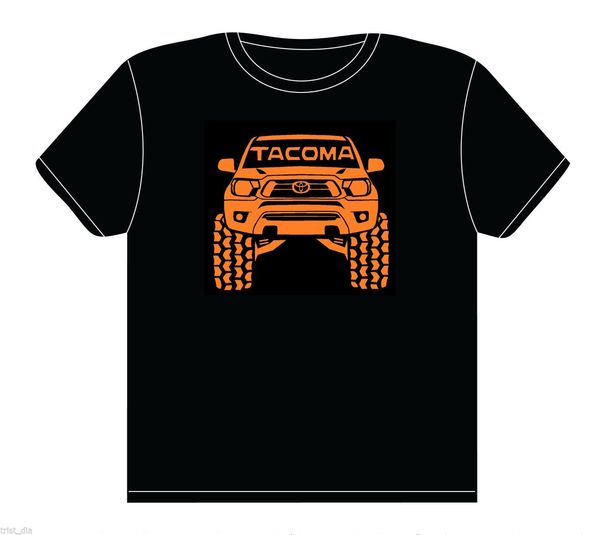 

2019 new mens t shirts men's 2015 tacoma 4x4 rock crawling off road t shirt 100% cotton brand new t-shirts