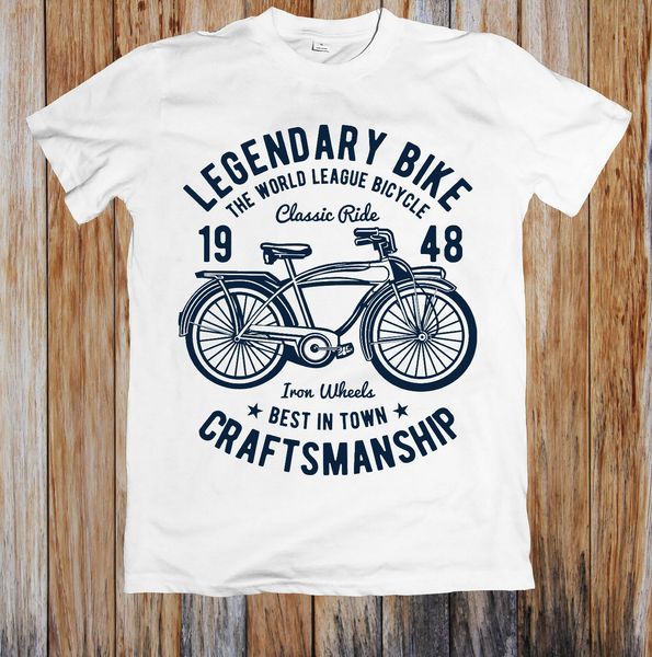 

legendary bike craftsmanship t-shirt