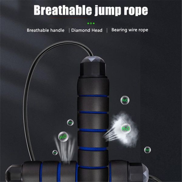 

jump ropes wire skipping training bearing fitness equipment sporting goods weightless rope artifact tool