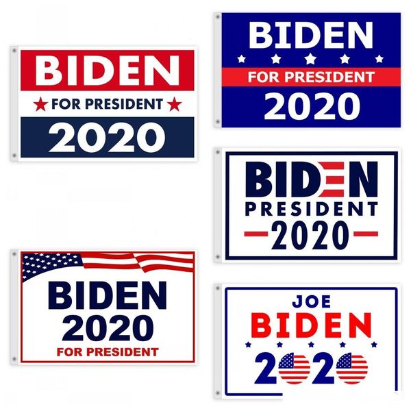 

90*150cm biden flags 2020 flag president campaign for america polyester banners colourful pp bag outdoor march popular 16ym c2