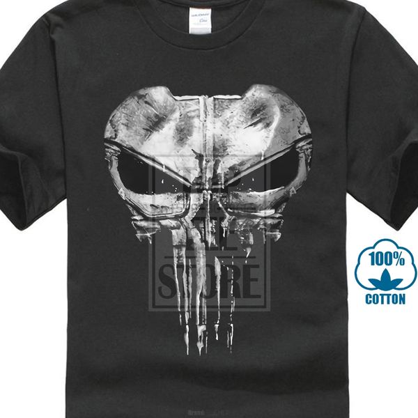 

the punisher skull ghost t shirt shirt sporter casual black cosplay s~3xl