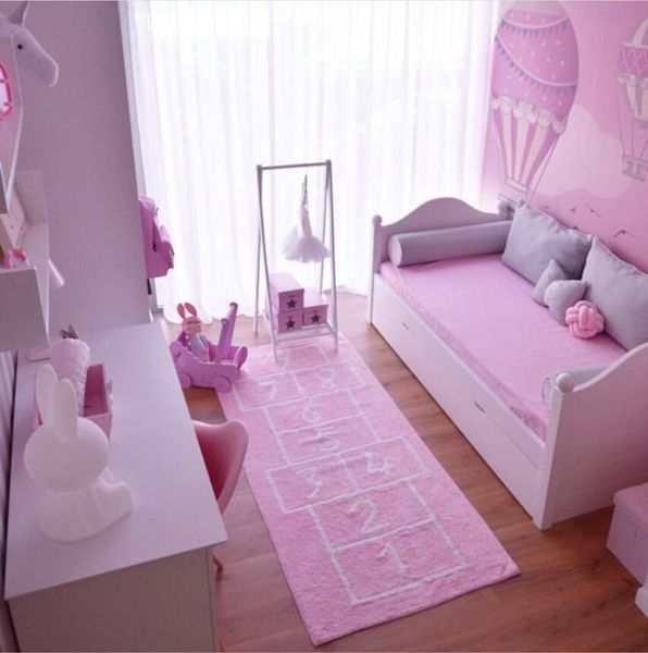 

carpets 75*180cm big carpet for girl boy living rooms chinese checkers children fur pography props mat home decoration