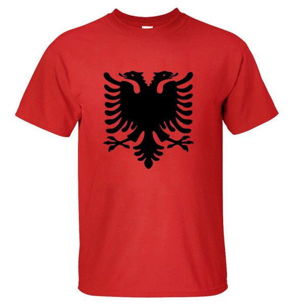 

мода простые большой размер рубашки mans regular албанский двуглавый орёл на заказ короткие футболки для мальчиков хлопка высокого качества