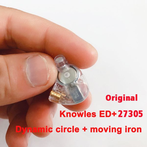 

tiandirenhe td2 hybrid earphone1ba+1dd knowles 27305 ba drive hifi earbud with mmcx upgrade cable for se215 headset