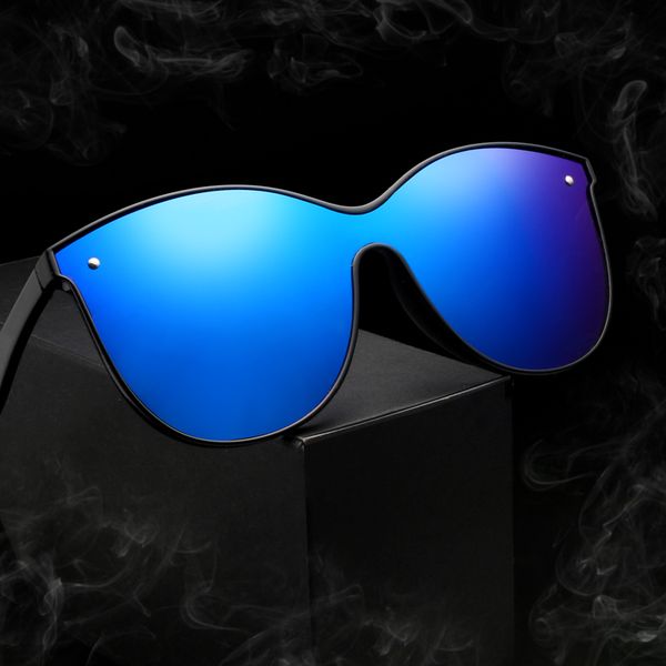 

sunglasses fashion sports glasses, ladies polarized sunglasses, hiking one-piece goggles, White;black