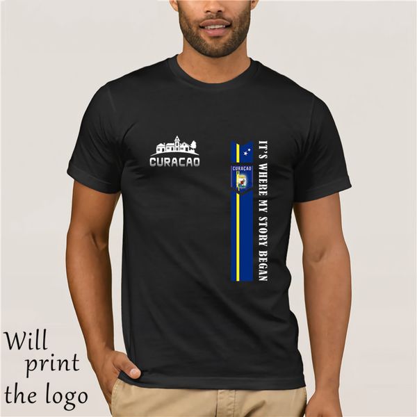 

curacao it's where my story began shirt