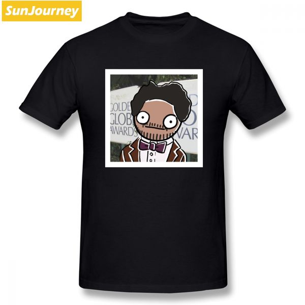 

personality men's t shirt childish gambino short sleeved 100% cotton crew neck big size t-shirt for boy shirts