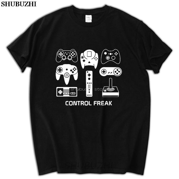 

video game control freak gaming funny gamer t-shirt gift men t shirt print cotton short sleeve t-shirt sbz5207