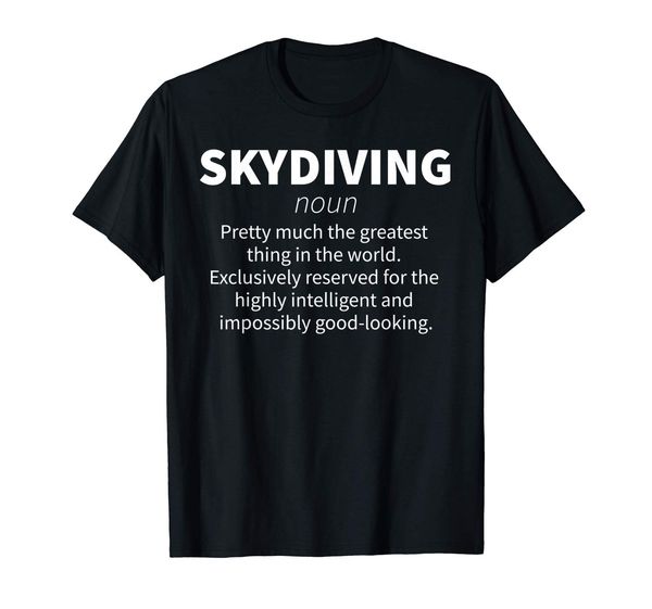 

парашютный смешной определение футболка skydiver подарков