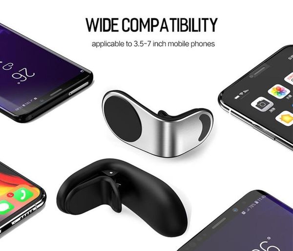

new car mount for iphone holder strong magnetic car phone holder air vent cell phone stand 360 degree aluminum bracket smartphones