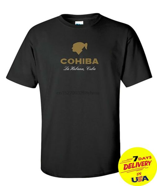 

cohiba t-shirt cigar humidor havana smoking relax quality