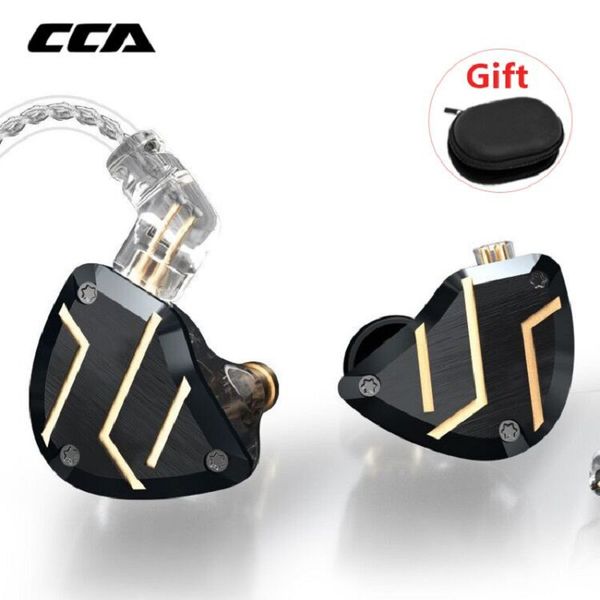 

cca c10 pro in-ear wired gaming headset with microphone metal bass earpiecewired headset for c10 zsx