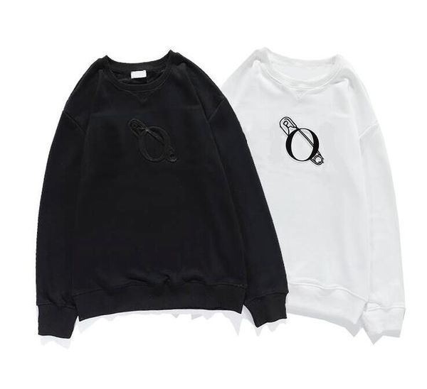 

fashional design hoodies for men women sweatshirt with letters spring autumn mens hoodie homme streetwear hooded white black