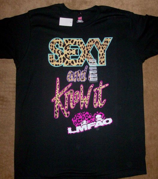 

and i know it lmfao t-shirt mens tee brand new