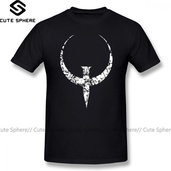 

quake t shirt quake white t-shirt graphic 100 cotton tee shirt xxx men short sleeve classic cute tshirt