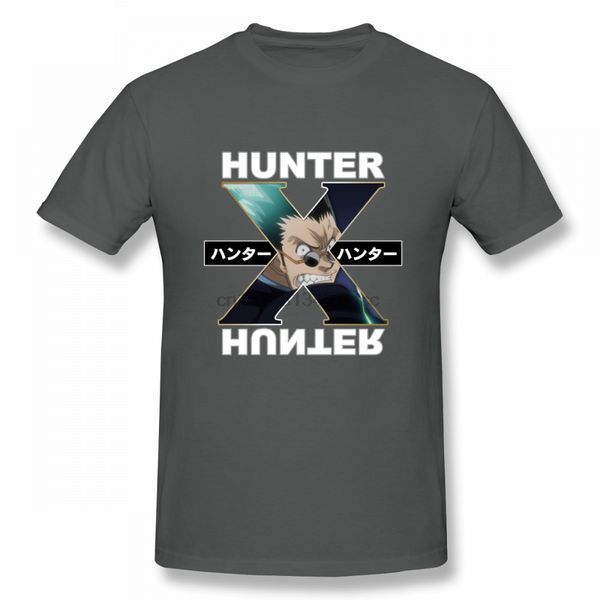 

hunter x hunter футболка япония аниме top дизайн нового прибытия для парня 100% хлопок футболки