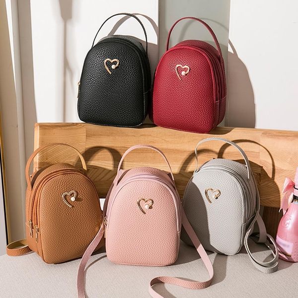 

#y mini backpack women bagpack fashion shoulders small backpack letter purse mobile phone messenger rucksack mochila feminina