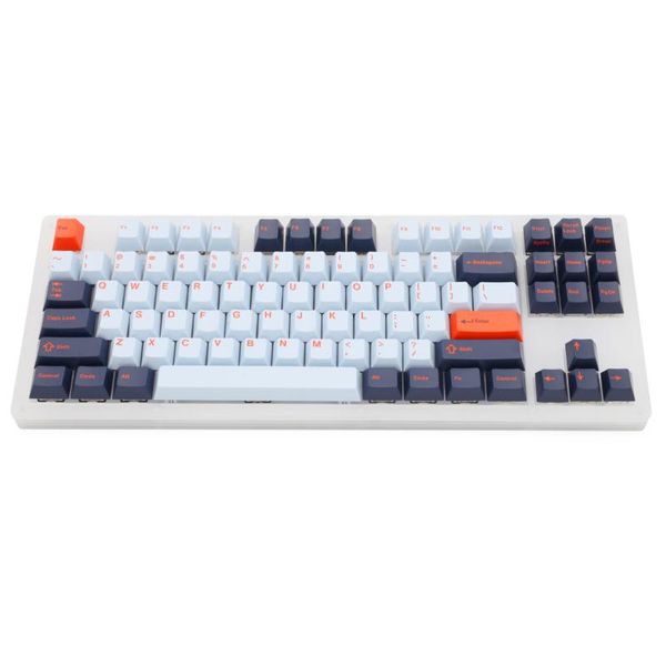 

womier 87 key k87 mechanical keyboard kit 80% 87 tkl pcb case swappable switch support lighting effects with rgb switch led