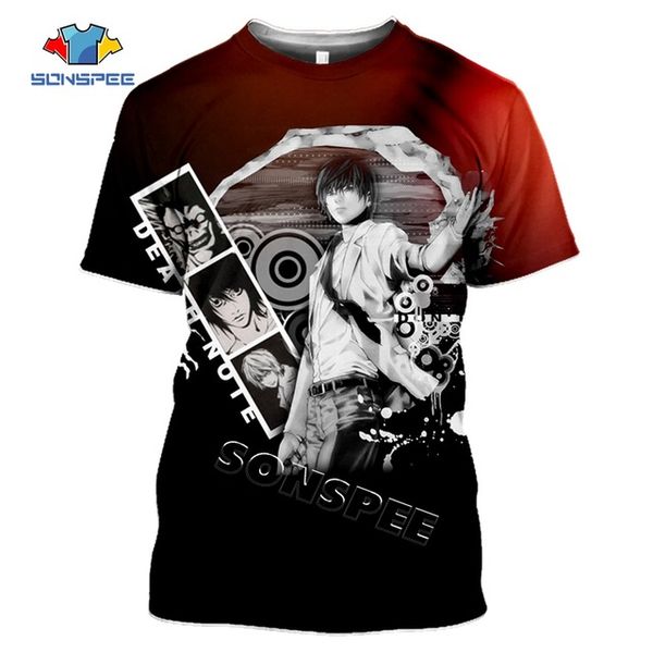 

3d horror anime death note angel and demon cross compression gym monster bible 3d print shirts hippie hentai anime men clothing