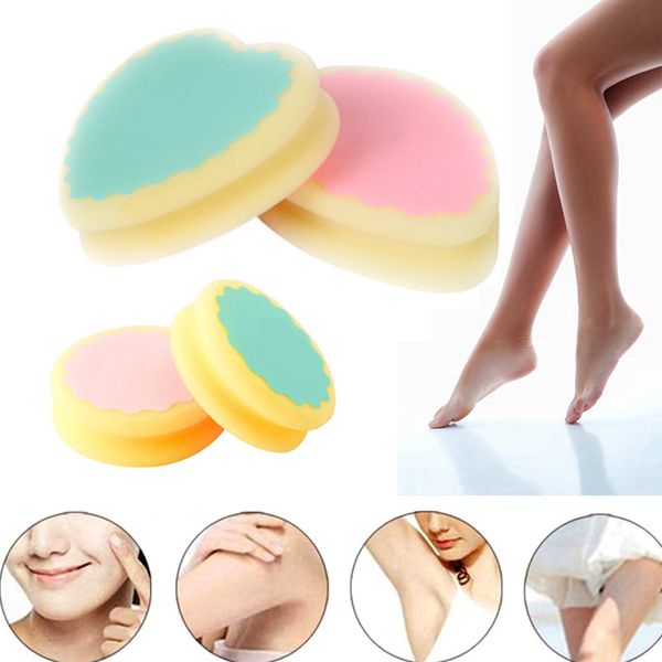 

magic painless hair removal sponge pads depilation sponge pad remove hair remover effective skin beauty care tools epilator gga3748-2