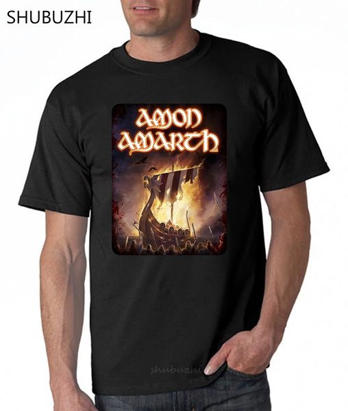 

amon amarth 1000 горение стрелки shirt s m l xl xxl официальный металл футболка tshirt моды футболки мужчин хлопка марки teeshirt