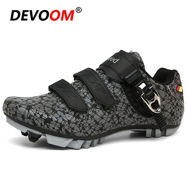 

2020 cycling shoes sapatilha ciclismo mtb men sneakers women mountain bike shoes self-locking original bicycle men size 46, Black