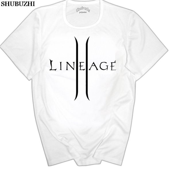 

lineage 2 the chaotic throne t-shirt cotton men t shirt new design