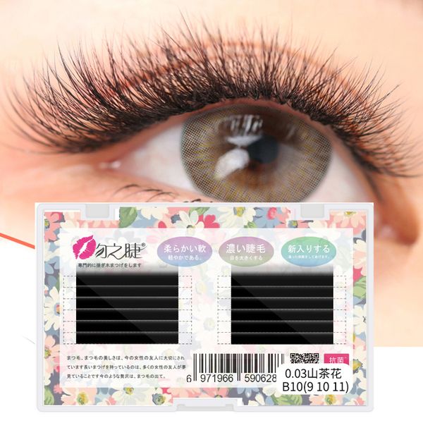 

false individual fan volume lashes blossom eyelash extension bloom 3d/4d/5d/6d mink magnetic camellia fake eyelashes extensions