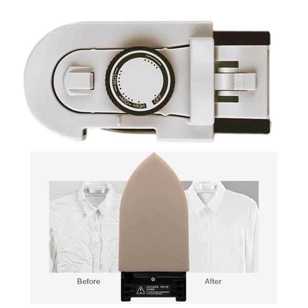 

laundry appliances portable mini trevel electric iron for clothes 110v-240v adjustable foldable dry wet ironing machine handheld flatiron