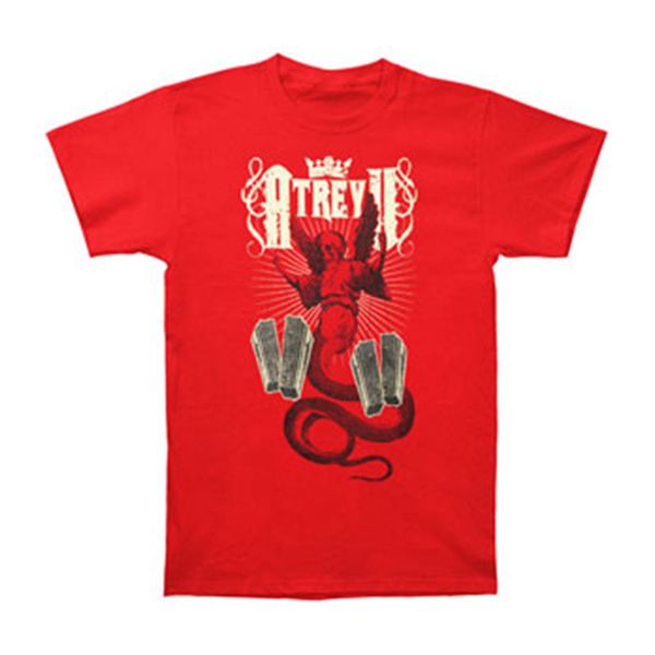 

atreyu boys' coffins t-shirt youth large redt shirt tee