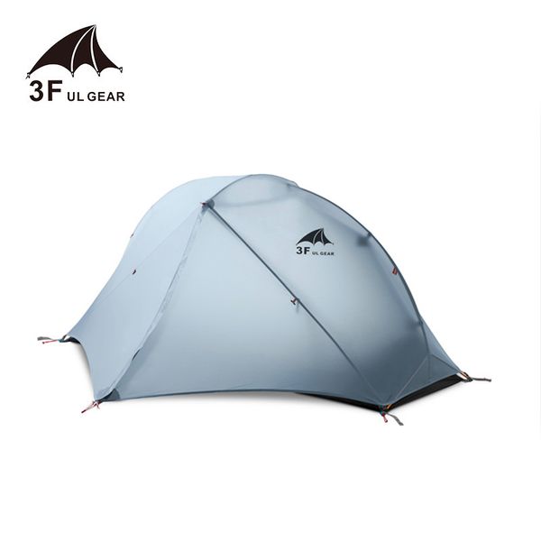 

2020 3f ul oudoor ultralight camping tent 3/4 season 1 single person professional 15d nylon silicon tent barracas para camping